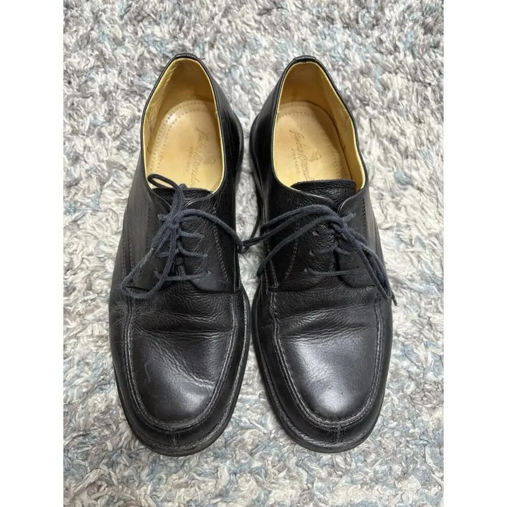 Sandro Moscoloni Shoes Mens 8.5 Vineyard Split Toe Leather Oxfords Lace Up